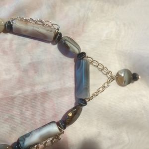 Agate Stone One of a Kind Necklace